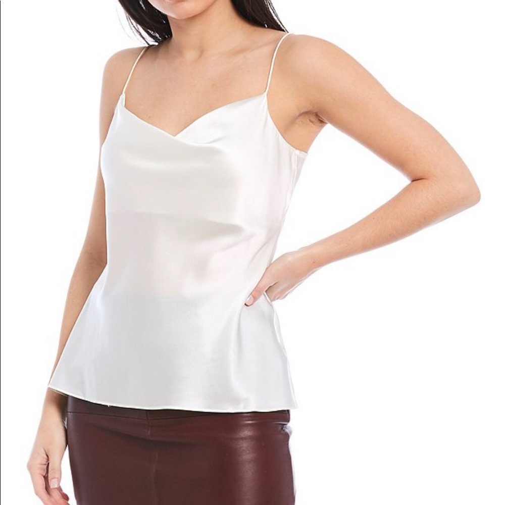 Lila Cowl Neck Silk Blend Cami